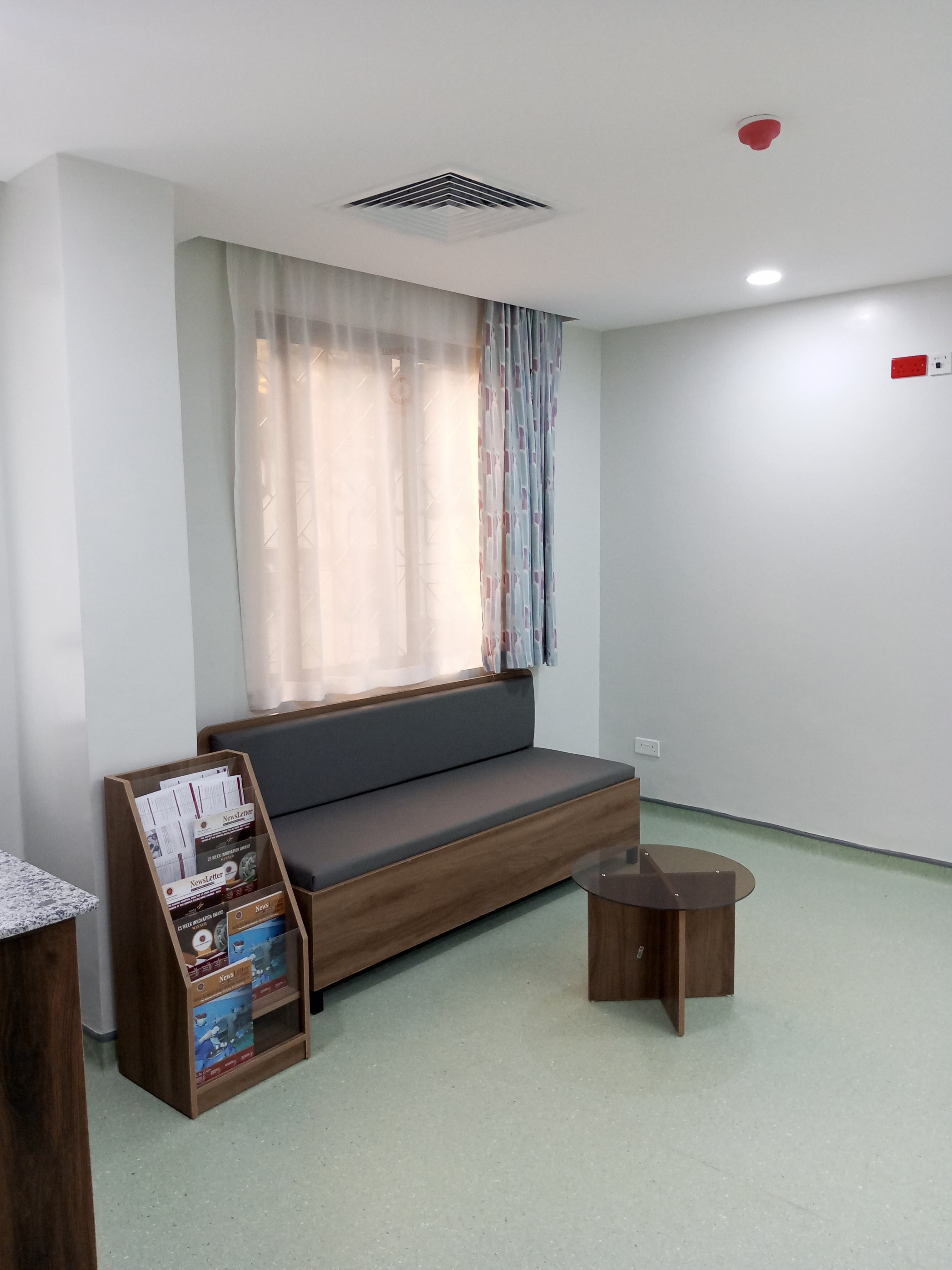 Patient waiting room — Design & Build project